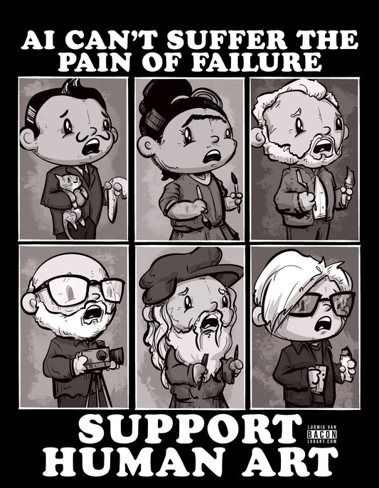 Support Human Art Fine Art Print