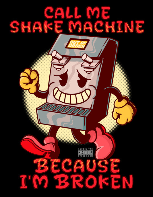 Shake Machine Fine Art Print