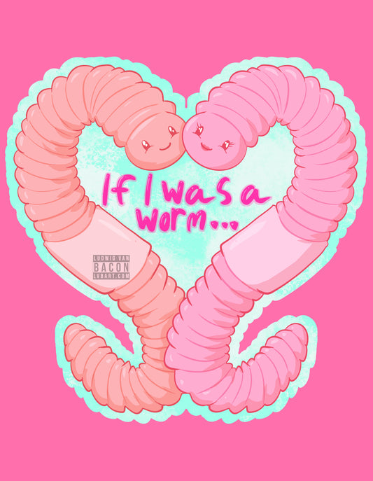 Worm Love Fine Art Print