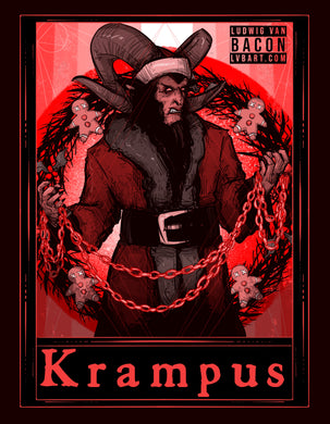 Krampus Tarot II Fine Art Print