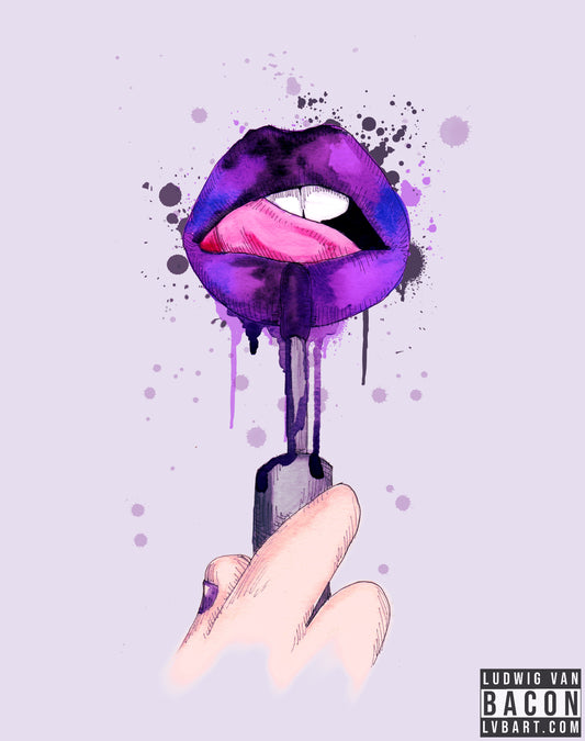 Lick It Up Fine Art Print
