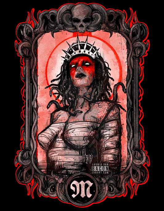 Queen Medusa Fine Art Print