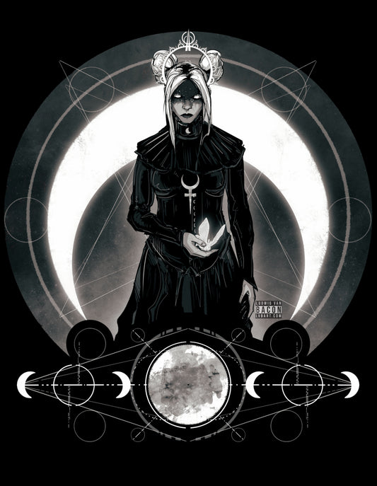 Moon Goddess Fine Art Print