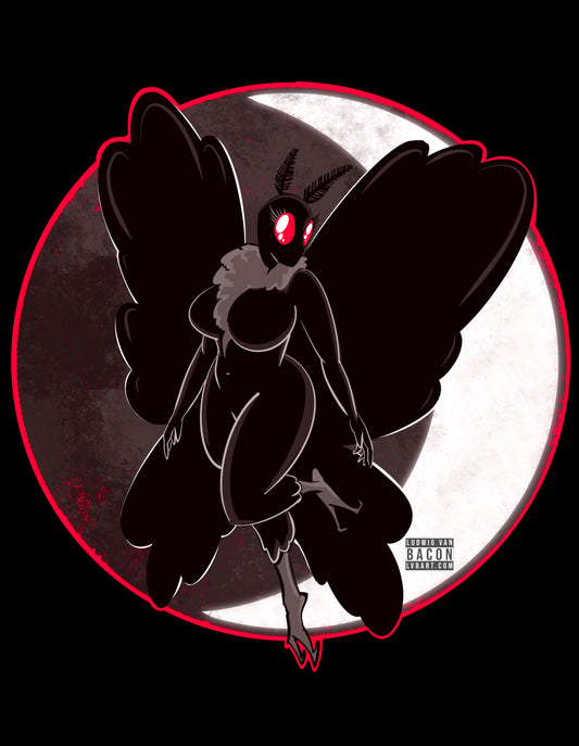 Moth Woman Fine Art Print