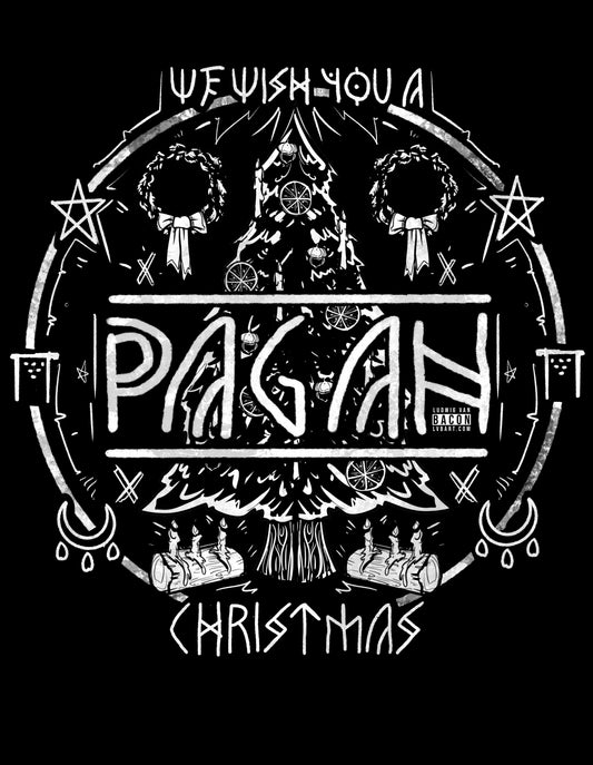 We Wish You A Pagan Christmas Fine Art Print