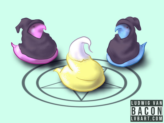 Evil Peeps Fine Art Print