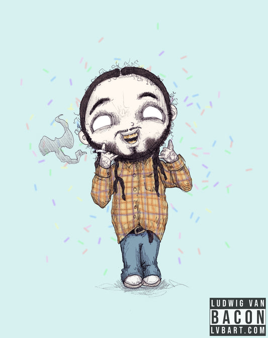 Plush Malone Fine Art Print