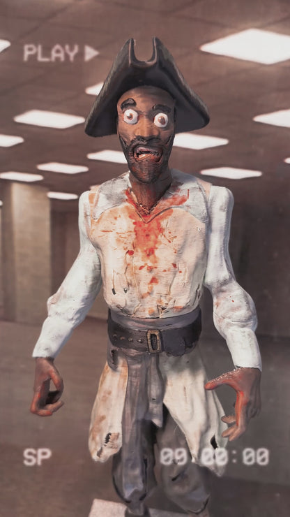 Liminal Pirate Cursed Figurine 3D Print