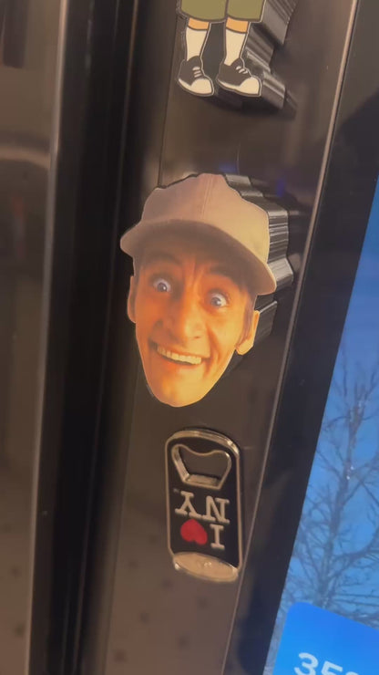 Know What I Mean Vern Talking 3D Print Fridge Magnet