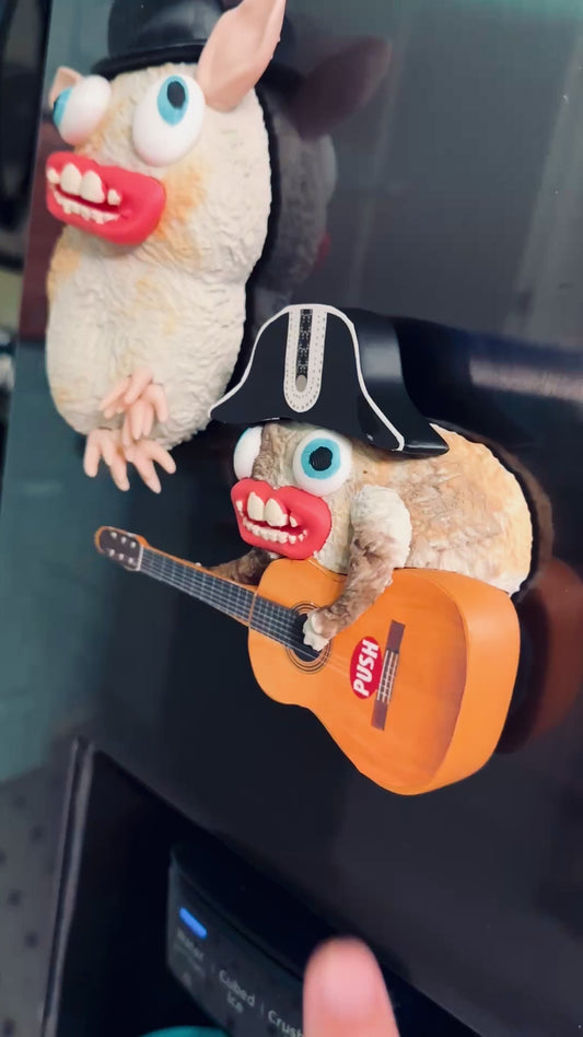Cursed Sub Rodents with Sound 3D Print Figures