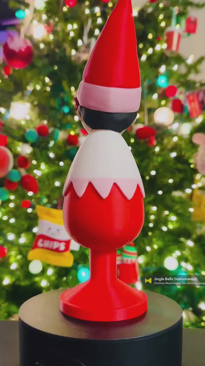 3D Printed Elf In Yourself Plug Statue