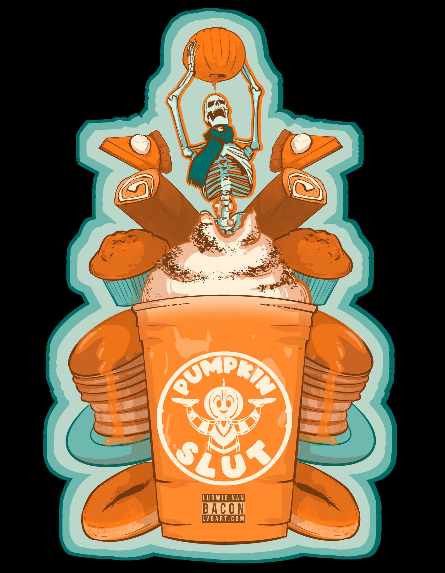 Pumpkin Slut Fine Art Print