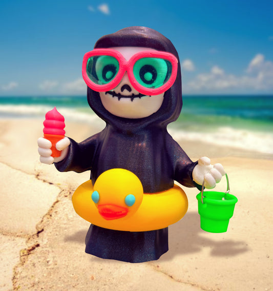 Summerween Vacation Reaper 3D Printed Figure
