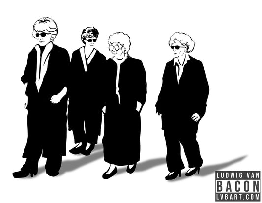 Reservoir Girls Fine Art Print