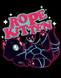 Rope Kitten Fine Art Print