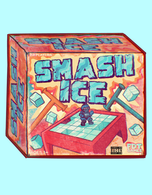 Smash Ice Fine Art Print