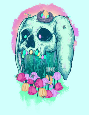 Elemental Skull Special Edition Spring Fine Art Print
