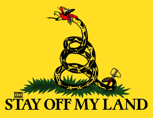 Stay Off My Land Fine Art Print