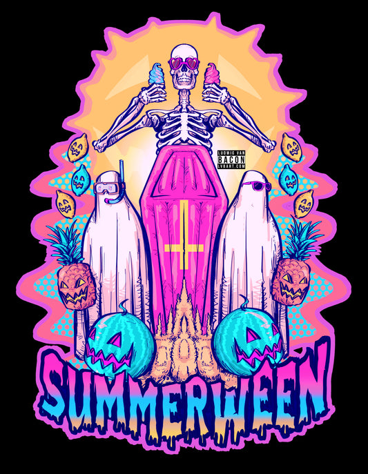 Summerween Fine Art Print