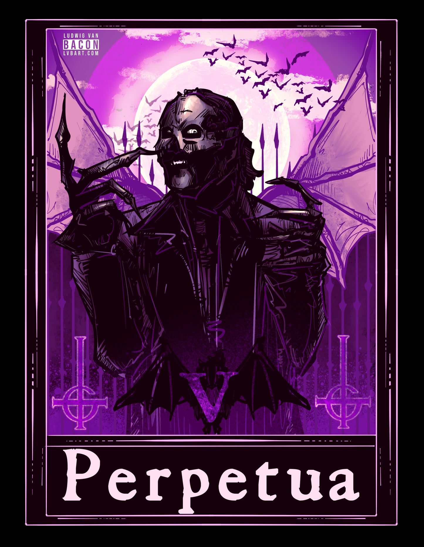 Tarot V Fine Art Print