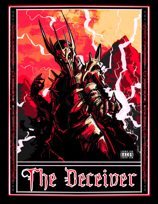 The Deceiver Tarot Fine Art Print