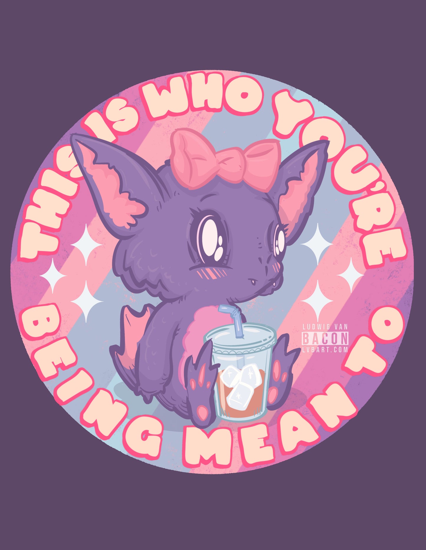 Who You're Being Mean To Fine Art Print