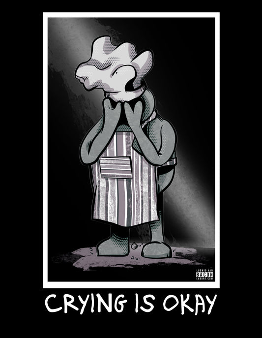 Crying Is Okay Fine Art Print