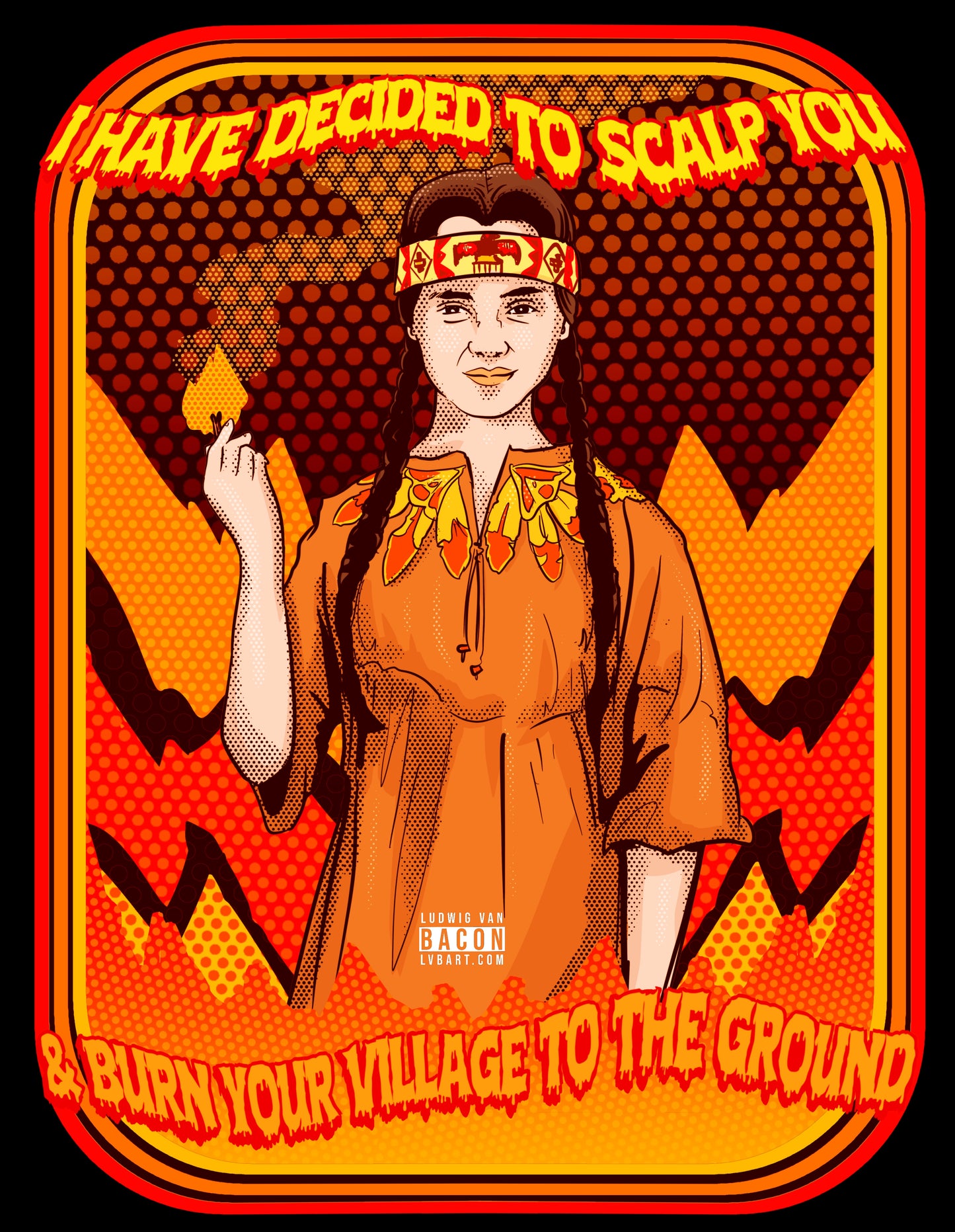 Thanksgiving Scalp Fine Art Print