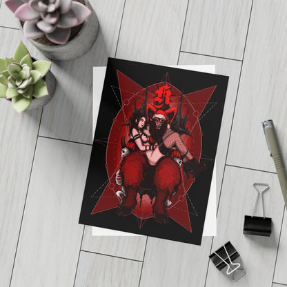 Krampus Baby Greeting Card Bundles (10, 30, 50 pcs)