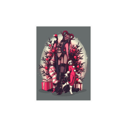 Lady Krampus Greeting Card Bundles (10, 30, 50 pcs)