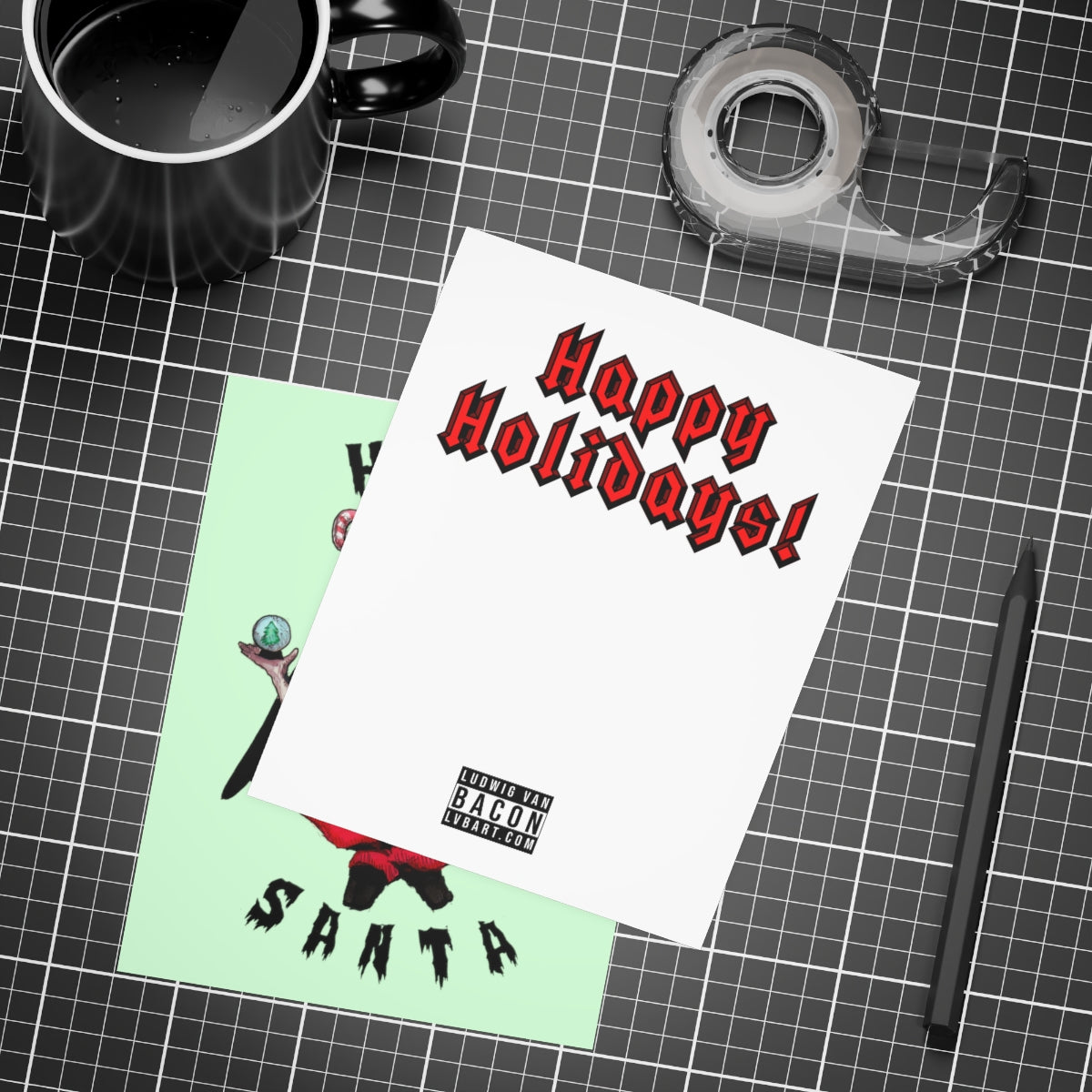 Hail Santa Greeting Card Bundles (10, 30, 50 pcs)