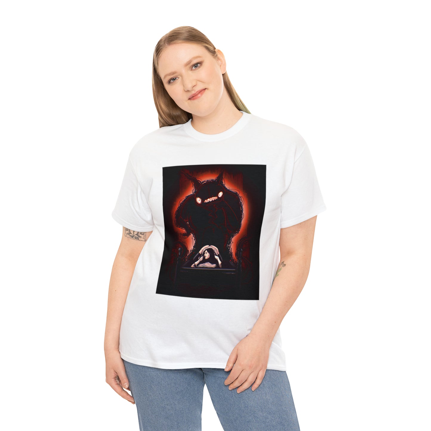 Sleep Paralysis Demon Unisex Heavy Cotton Tee
