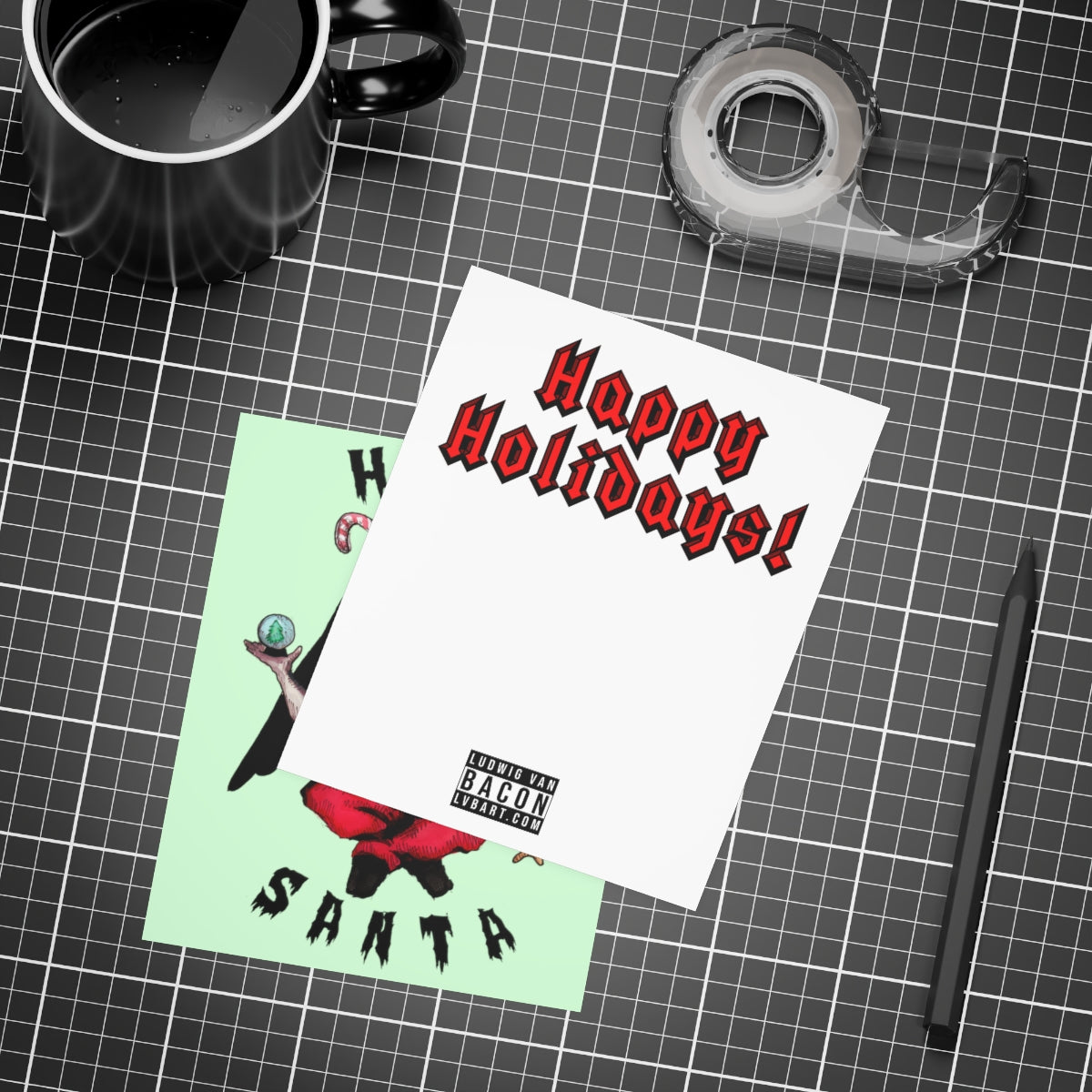 Hail Santa Greeting Card Bundles (10, 30, 50 pcs)