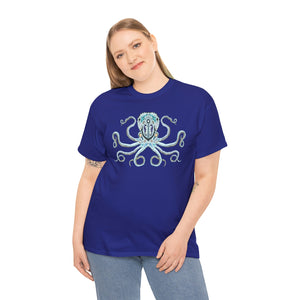 Octopus Sugar Skull Unisex Heavy Cotton Tee