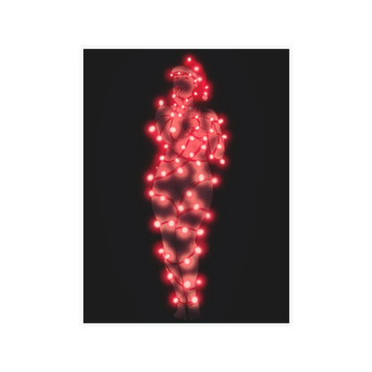 Christmas Lights Greeting Card Bundles (10, 30, 50 pcs)