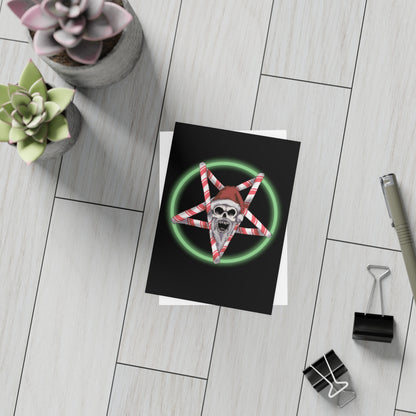 Christmas Pentagram Greeting Card Bundles (10, 30, 50 pcs)