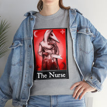 The Nurse Tarot  (Front & Back Print) Unisex Heavy Cotton Tee