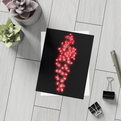 Christmas Lights Greeting Card Bundles (10, 30, 50 pcs)