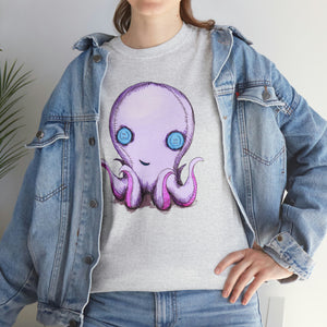 Octopus Plushie Unisex Heavy Cotton Tee
