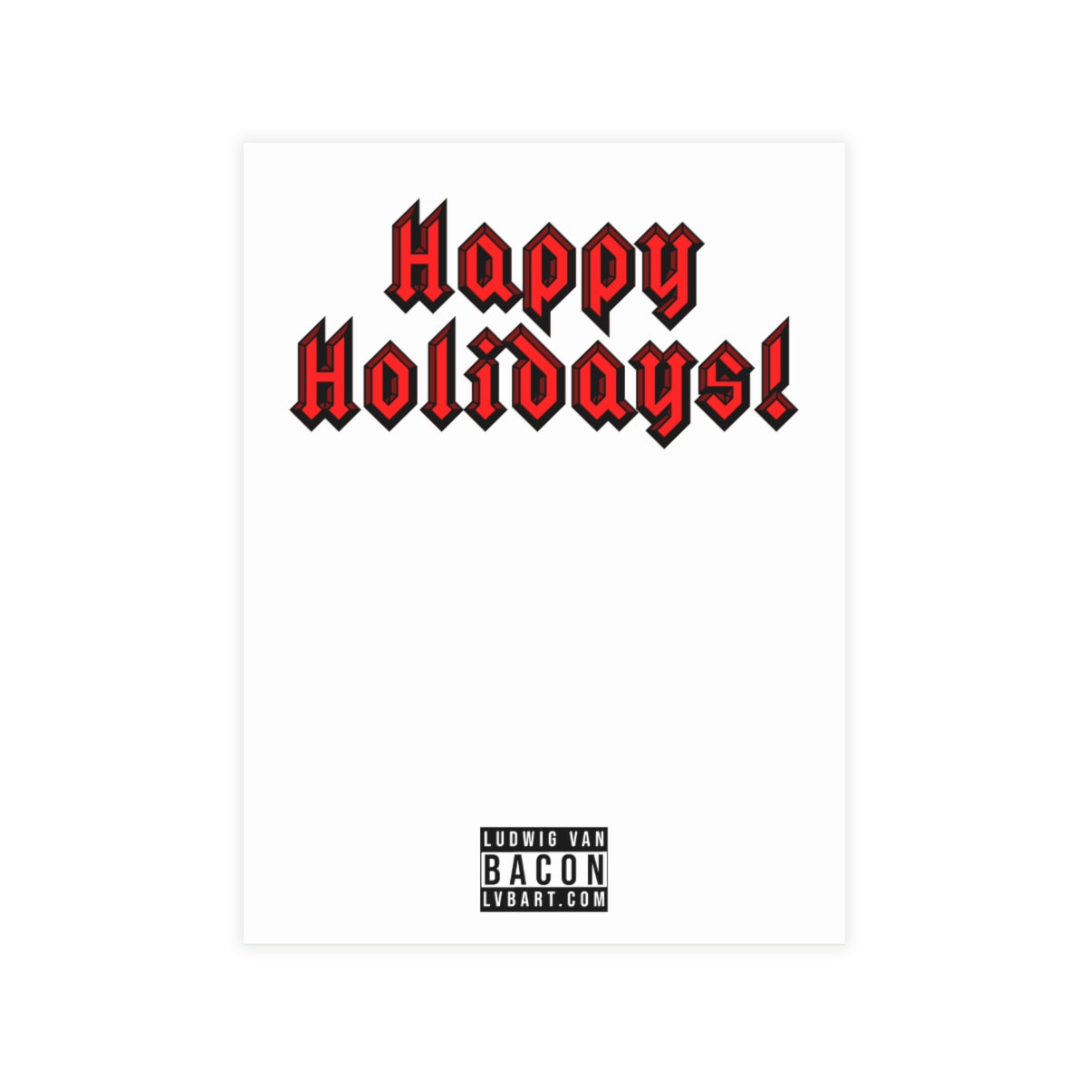 Santa Claus is Back In Town Greeting Card Bundles (10, 30, 50 pcs)