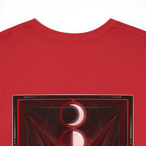 Red Riding Hood Tarot  (Front & Back Print) Unisex Heavy Cotton Tee