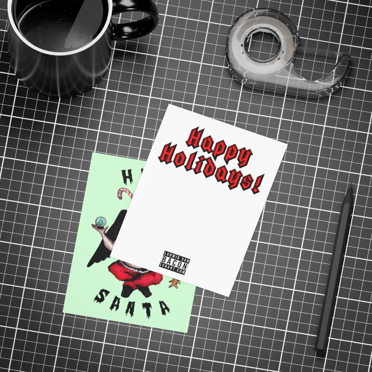 Hail Santa Greeting Card Bundles (10, 30, 50 pcs)