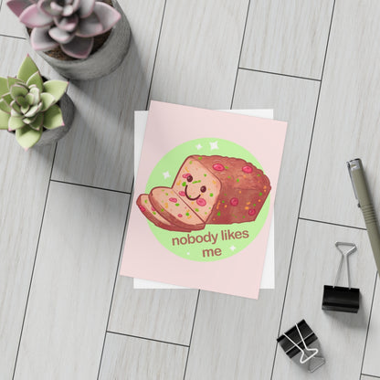 Fruitcake Greeting Card Bundles (10, 30, 50 pcs)