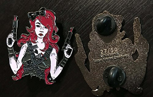 Slay Hairdresser (red hair variant) Enamel Pin