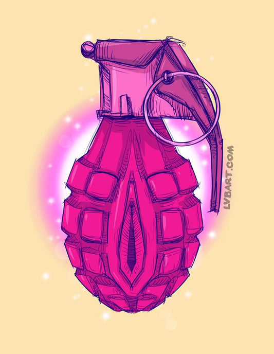 Bomb Pussy Fine Art Print
