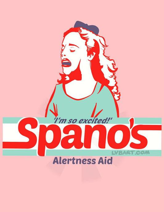 Spano's Alertness Aid Fine Art Print