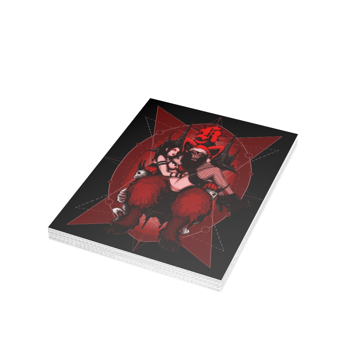 Krampus Baby Greeting Card Bundles (10, 30, 50 pcs)