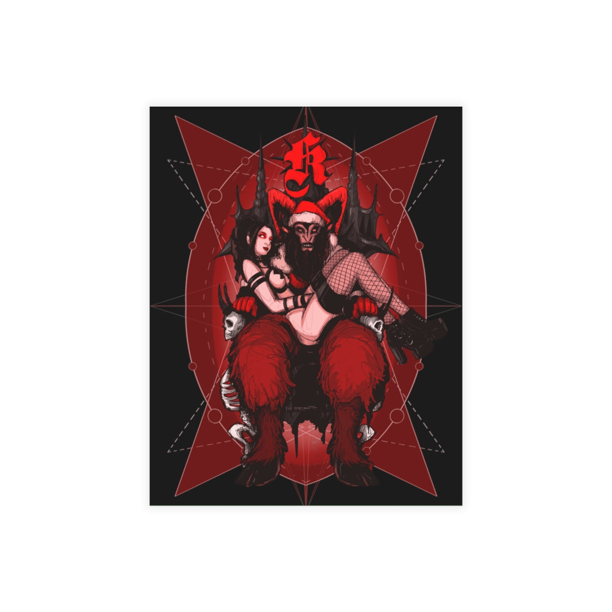 Krampus Baby Greeting Card Bundles (10, 30, 50 pcs)