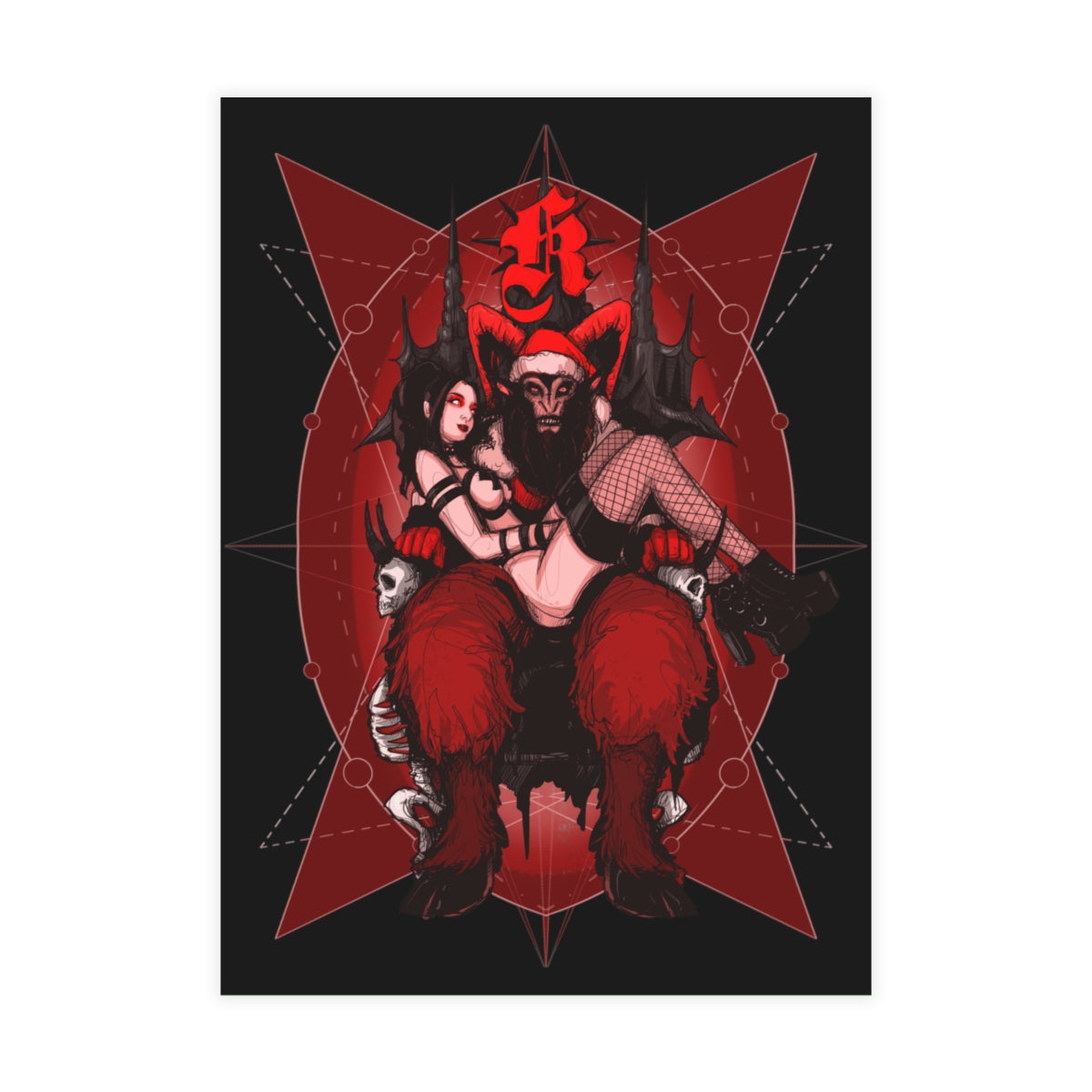 Krampus Baby Greeting Card Bundles (10, 30, 50 pcs)