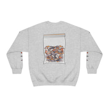 Serotonin Front + Back +Sleeve Print Unisex Heavy Blend Crewneck Sweatshirt